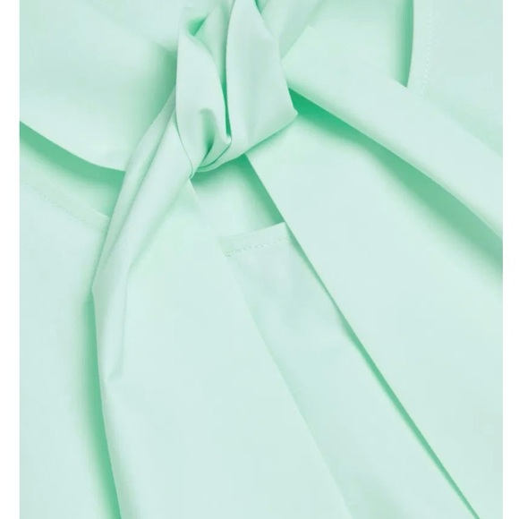 COS mint green organic cotton a-line dress - Picture 2 of 4